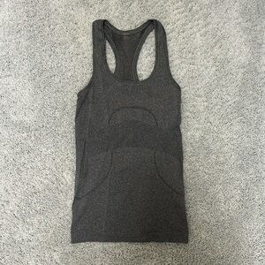 Gray Swiftly Tech Racerback Tank Top